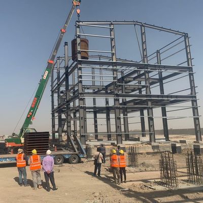 Lekki budynek biurowy prefabrykowany ze stali