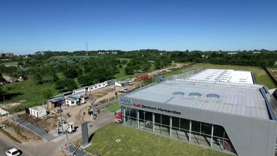 Sala wystawiennicza konstrukcji stalowych