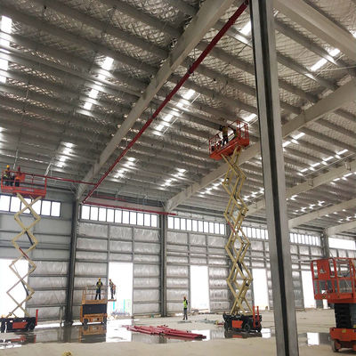 Tanie warsztaty prefabrykowane Prefabrykowana konstrukcja stalowa Hangar magazyn Skład Budynek metalowy