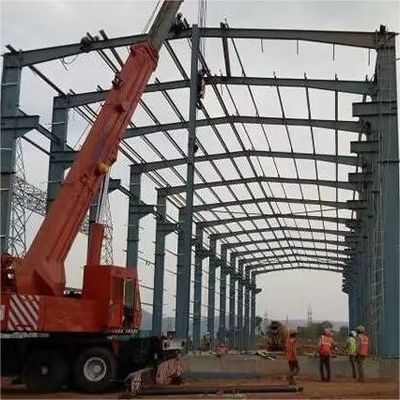 SGS Budowa konstrukcji stalowej Q355 Metalowa konstrukcja stalowa walcowana na gorąco