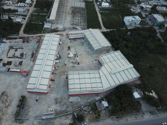 Tanie warsztaty prefabrykowane Prefabrykowana konstrukcja stalowa Hangar magazyn Skład Budynek metalowy