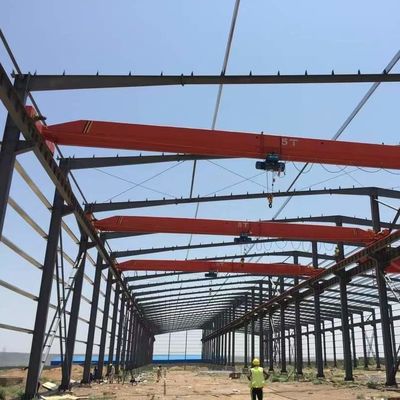 Bolt Connection Steel Structure Workshop Q345 Izolowana Stolica