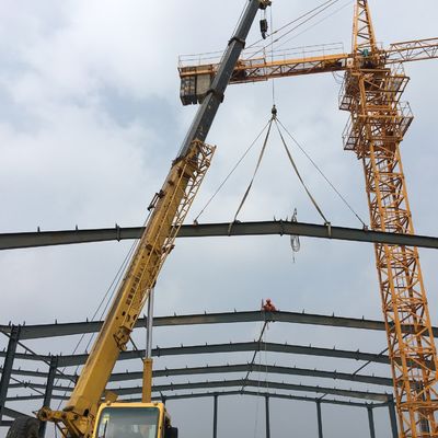 Galwanizowany ramy metalowe warsztaty H Sekcja Stalowa silna odporność na trzęsienia ziemi