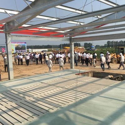Q345B Prefabrykowane budynki stalowe przemysłowe