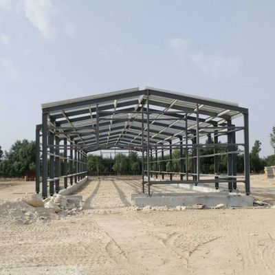 ODM Prefab Metal Warehouse Inteligentny stalowy ramy kurczak