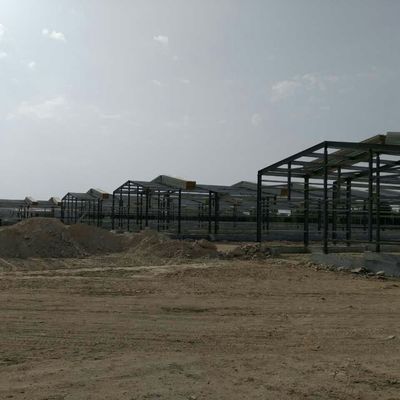 ODM Prefab Metal Warehouse Inteligentny stalowy ramy kurczak
