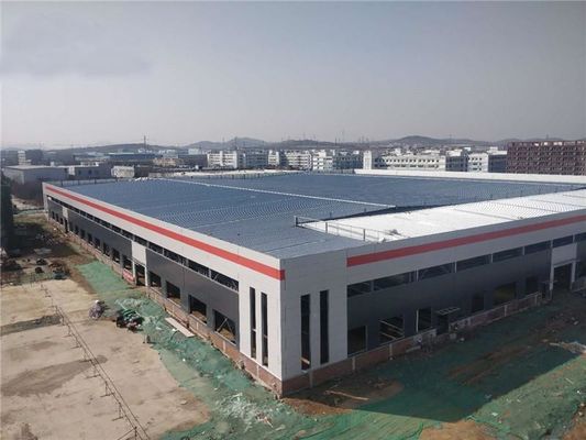 SGS Steel Frame Office Buildings OEM Steel Structure Warehouse