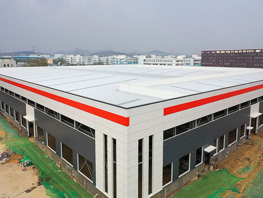 SGS Steel Frame Office Buildings OEM Steel Structure Warehouse