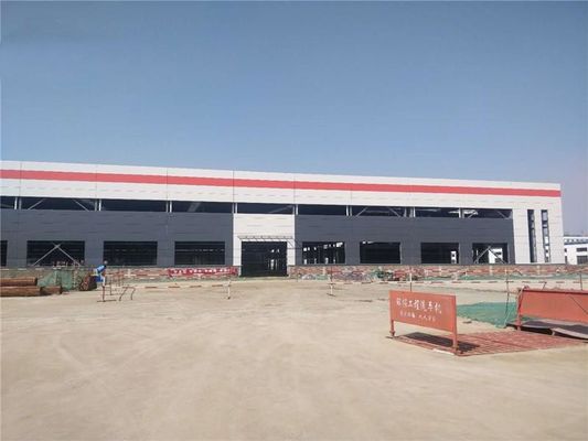 SGS Steel Frame Office Buildings OEM Steel Structure Warehouse