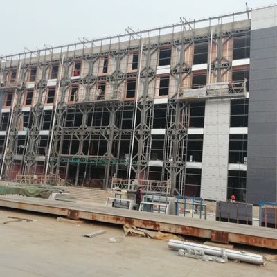 Odporne na trzęsienia ziemi prefabrykowane metalowe budynki stalowe OEM