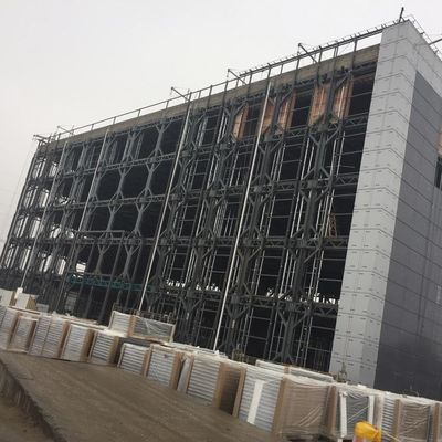 Odporne na trzęsienia ziemi prefabrykowane metalowe budynki stalowe OEM