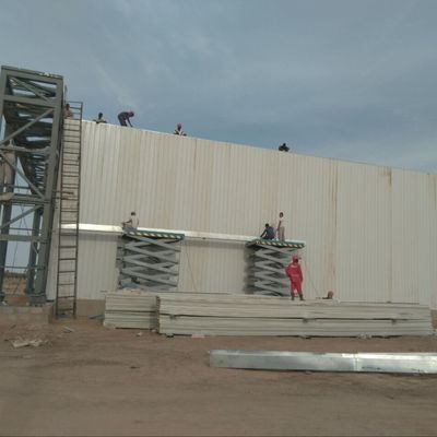 Panel kanapkowy, zawiesina stalowa