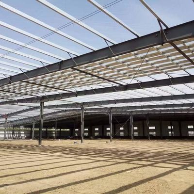 PVC Window Prefab Warehouse Building Structure Steel Structure Wylotowana konstrukcja stalowa Warehouse OEM