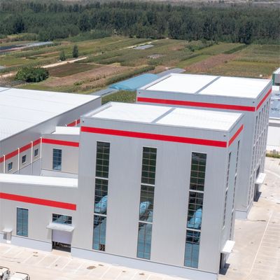 ASTM Structure Steel Warehouse Isolation Noise Prefab Steel Warehouse Wypracowany magazyn stalowy