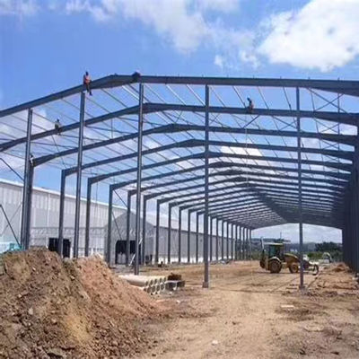Odporne na wiatr Prefabrykowane budynki stalowe OEM