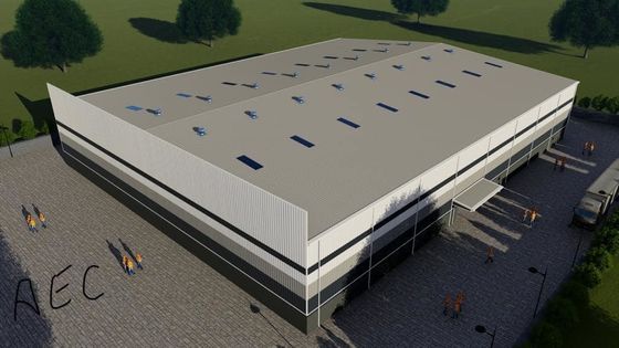 Modułowe konstrukcje stalowe Hanger wysokiej intensywności OEM konstrukcje stalowe
