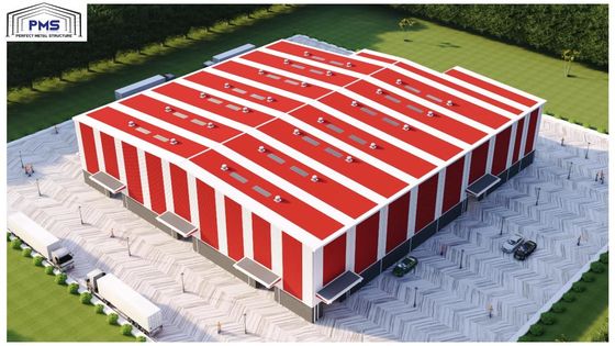 Modułowe konstrukcje stalowe Hanger wysokiej intensywności OEM konstrukcje stalowe