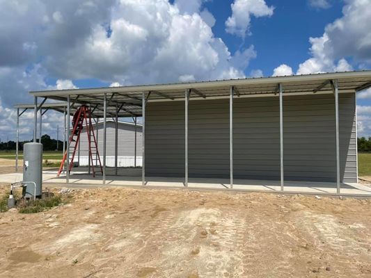 Malowanie budynku konstrukcji stalowej OEM Prefabrykowane składy konstrukcji stalowej