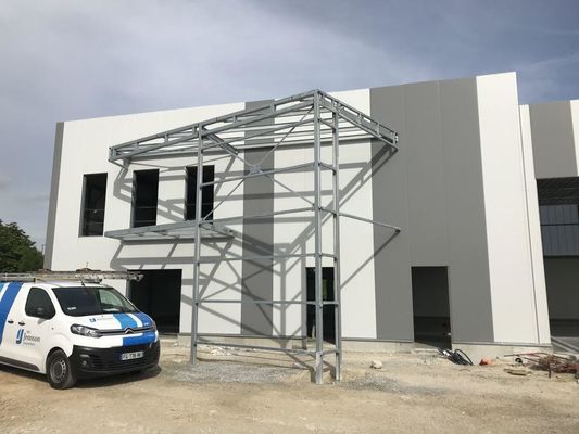 Galwanizowane metalowe budynki warsztaty konstrukcja stalowa certyfikat ISO