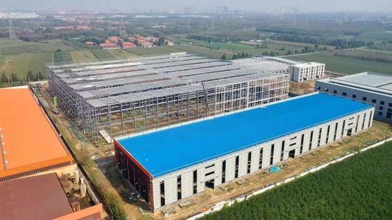 Chiny, specjalnie zaprojektowane warsztaty składowe prefabrykowanych konstrukcji stalowych