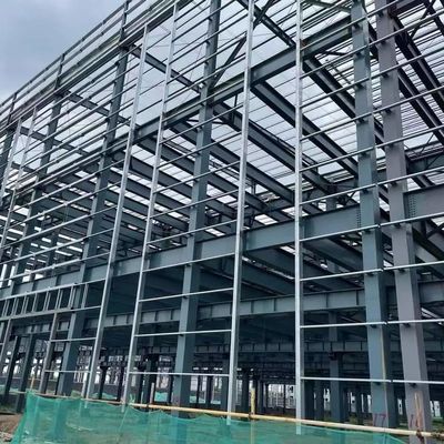 Odporny na korozję prefabrykowany budynek magazynowy z metalu OEM z ramą portalu
