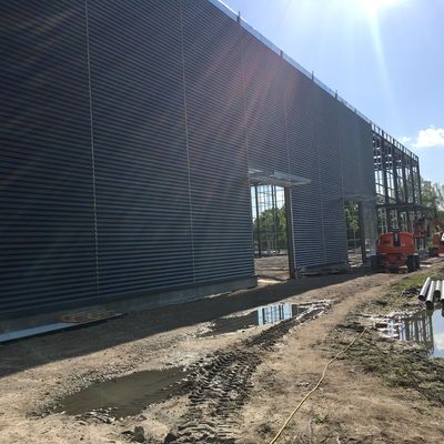 Najwyższej jakości niestandardowe pre-engineered struktury stalowej rynku sali wystawienniczej