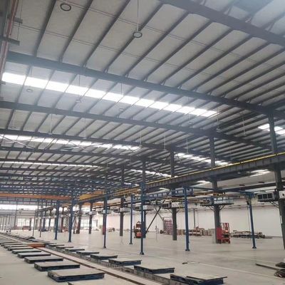 Prefabrykowany magazyn konstrukcji stalowych z złączem śruby Q235B Q355B