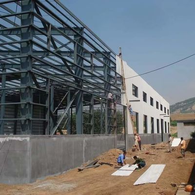 Niedrogie konstrukcje stalowe Prefabrykowane budynki Tanie magazyn