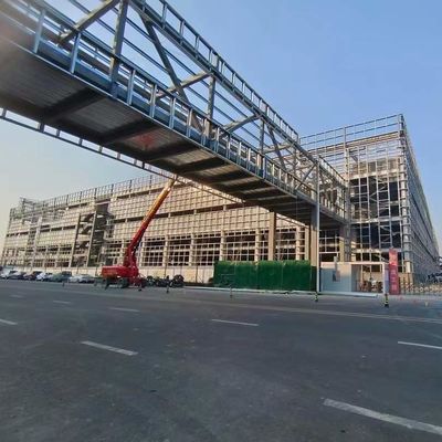 Q355b H Budowa konstrukcji stalowej z beamów Skład prefabrykowany