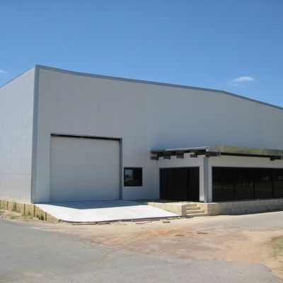 PVDF/PTFE/PVC powlekane konstrukcje stalowe Budynek warsztatowy z możliwością podnoszenia dźwignią