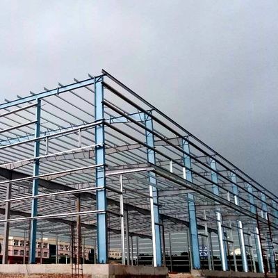 PVDF/PTFE/PVC powlekane konstrukcje stalowe Budynek warsztatowy z możliwością podnoszenia dźwignią