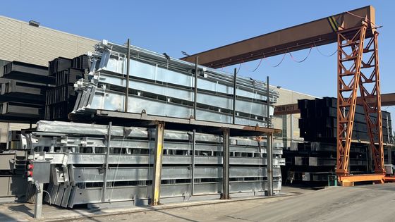 Prefabrykowany magazyn konstrukcji stalowych z złączem śruby Q235B Q355B