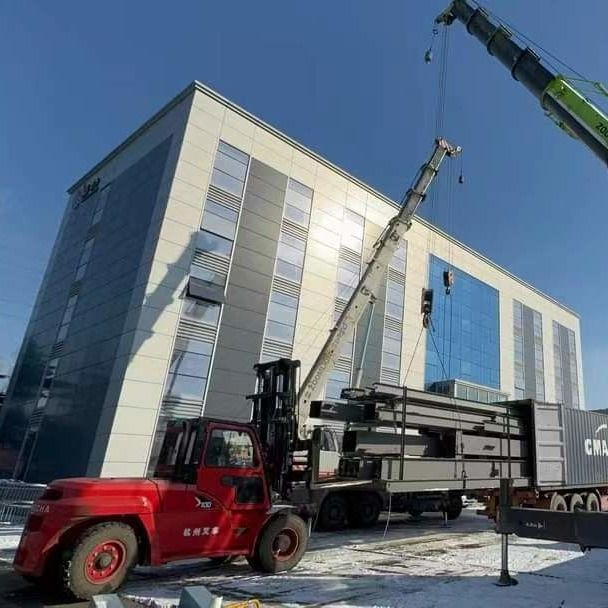 Wielokondygnacyjny prefabrykowany budynek biurowy ze stali dla pracy i życia