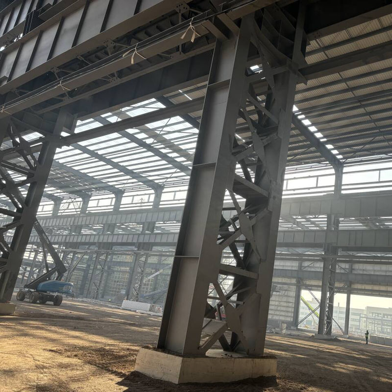Domy prefabrykowane ze stali Q355B Główny materiał Krótki czas montażu dla szybkiej budowy