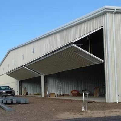 ODM Hangar stalowy konstrukcyjny Modularny odporny na korozję Hangar prefabrykowany na samoloty