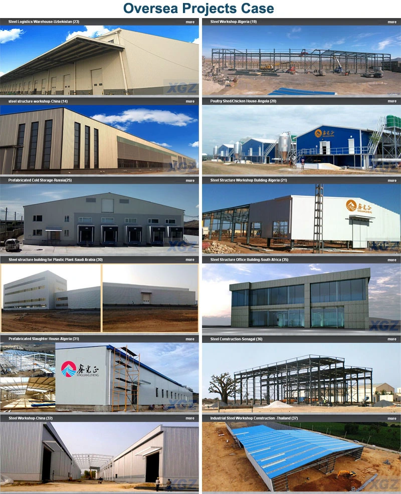 ODM Prefabrykowane domy ze stali Panel z kanapką Prefabrykowane budynki metalowe 4