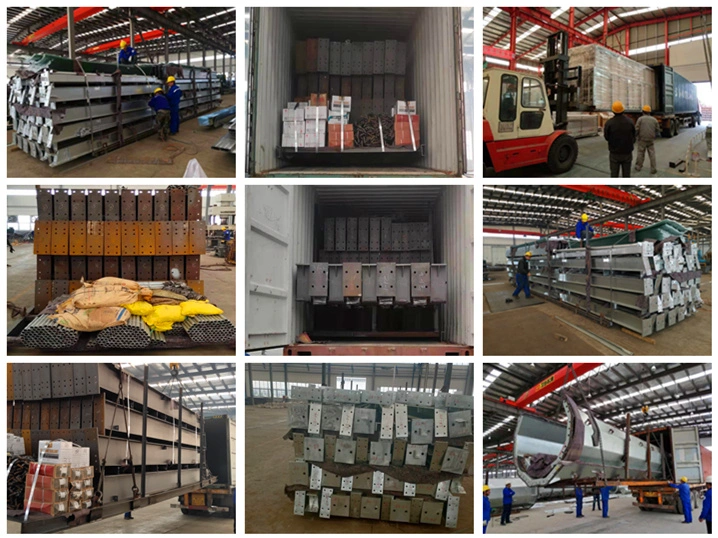 Low Cost Metal Buildings Workshop Hangar Steel Frame Prefabricated Steel Structure Warehouse