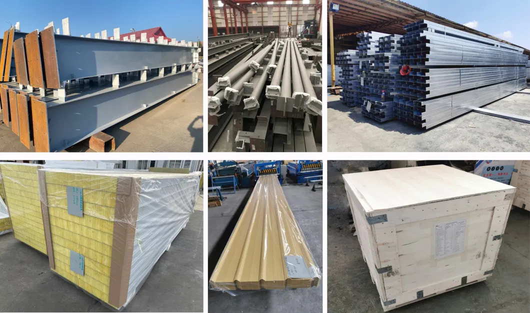 Cheap Prefabricated Workshop Prefab Steel Structure Hangar Storage Warehouse Metal Building