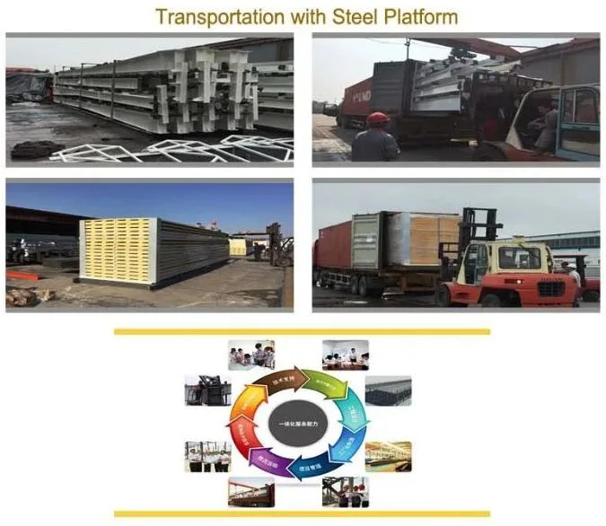 Modern Long Span Steel Structure Large Warehouse Workshop Building with Insulation