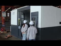 Duży magazyn stalowy z panelami sandwich panelami ściennymi i aluminiowymi oknami